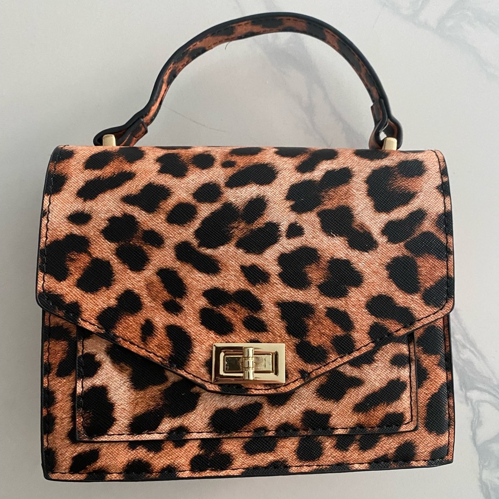 Leopard Print Mini Bag